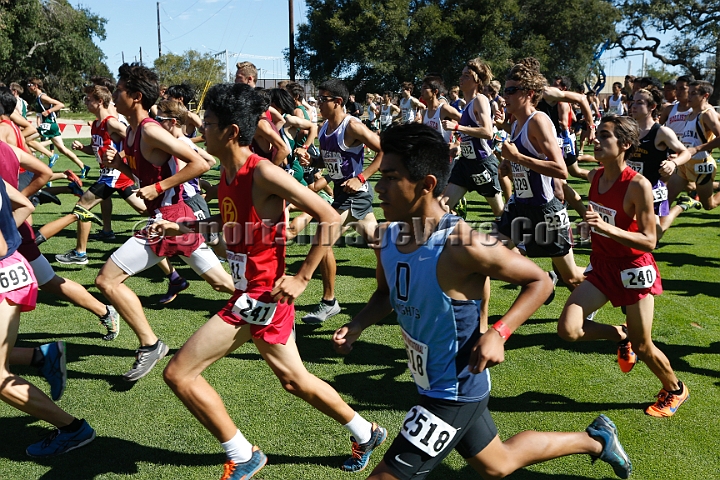 2015SIxcHSD1-011.JPG - 2015 Stanford Cross Country Invitational, September 26, Stanford Golf Course, Stanford, California.